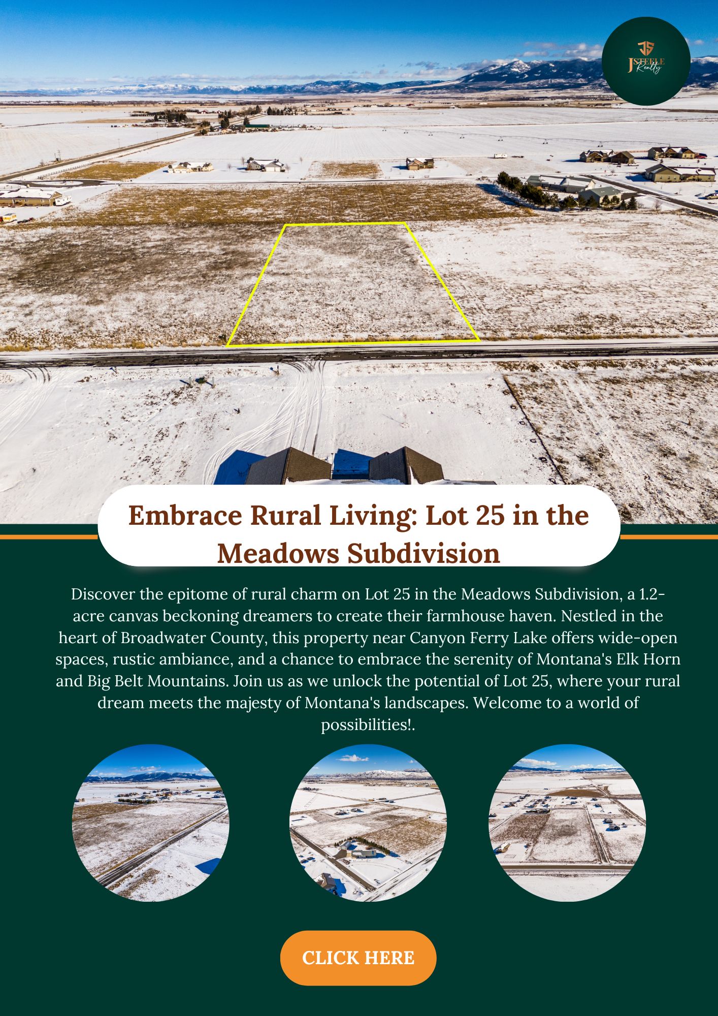 Lot 25 Stoney Trail, Townsend, Montana